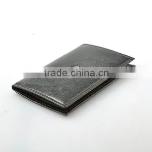 New Black RFID Blocking Leather Men's Rfid Wallet thumbnail-2