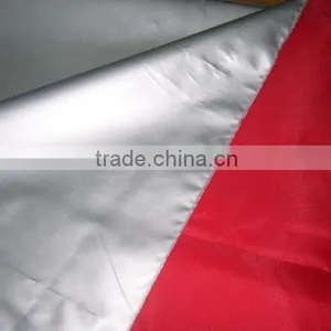 Factory Direct Salescheap China Wholesale Taffeta Waterproof Silver Coated Fabric for Awning, Shoes, Tent, Umbrella, Car Cover thumbnail-2