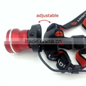 Poppas T85 Xml-t6 10W 3AA Battery Operated Zoom Ultra Bright Headlamp thumbnail-4
