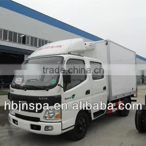 Best-selling 4-5 Seat Double-row Small Refrigerated Truck for Sale thumbnail-1