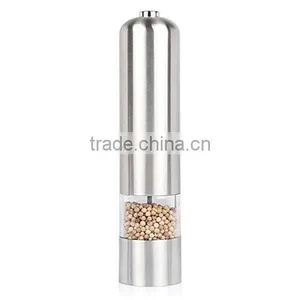 Electronic Grinder Battery Operated Pepper Grinders With Light.Electric Grinders Salt,Spice Grinder Ele thumbnail-4