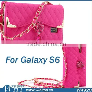 Mobile Phone Accessories for Galaxy S6 Case Wholesale, China Supplier Leather Case for Galaxy S6 thumbnail-4