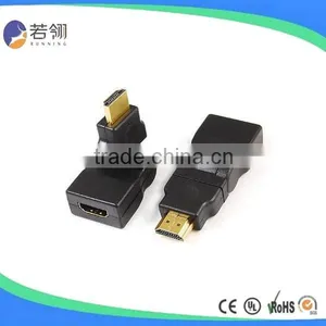 HDMI A Male to HDMI A Female Adaptor,Rotating 270 thumbnail-1