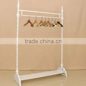 Factory Provide Directly Hot Sale Metal Clothes Hanging Rack for Display thumbnail-3
