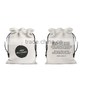 Organic Cotton Printed Gift Cinch Small Drawstring Pouch thumbnail-1
