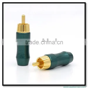 HIFI Audio 24K Gold Plated RCA Cable RCA Analogy Interconnect for Audio thumbnail-1