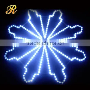 Chinese Import Sites Led Snowflake for Christmas Street Decorations thumbnail-4