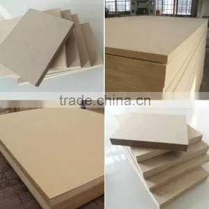 Raw MDF / MDF Wood Prices / Plain MDF Board for Furniture thumbnail-1