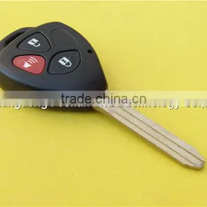 Uncut TOY43 Blade 3 Buttons Remote Key Fob for Toyota Camry Car Key Quality Choice thumbnail-4