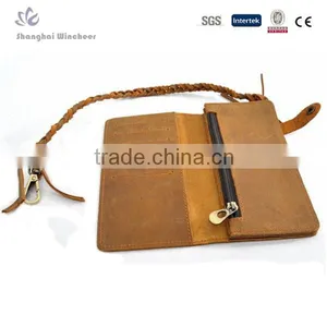 Unqiue Design Classic Bifold Genuine Leather Wallet Women thumbnail-2