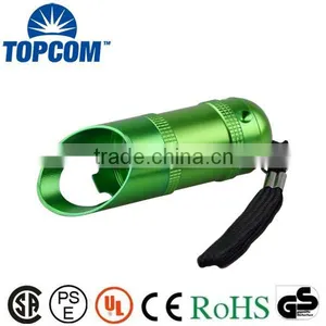 6 LED Under 1 Dollar Gift Flashlight Chinese LED Flashlight With Bottle Opener thumbnail-1