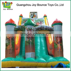 Giant Big Inflatable Jungle Animals Slide for Adult for Sale thumbnail-1