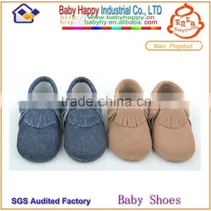 Hand-made Italian Sheep-leather Baby Shoes 3-6 Months thumbnail-3