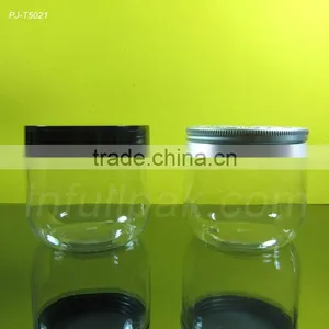 6oz Oval Wide Mouth Plastic Jar thumbnail-1