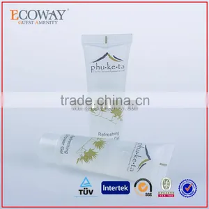 Best Design Clear Shampoo Tubes Disposable Plastic Hotel Bath Gel Tube thumbnail-2