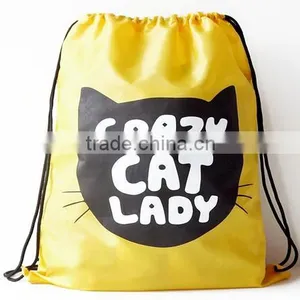 Design Your Own Ustom Drawstring Bag Polyester Storage Bag thumbnail-1