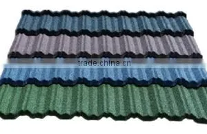 Aluminum Zinc 0.4mm Stone Coated Metal Roofing Tile With Kenya Standard thumbnail-3