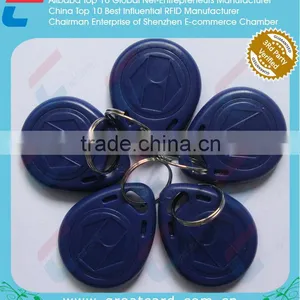 125khz EM4100 &TK4200 RFID Key Fob ,Custom Door Access Key Fob thumbnail-1