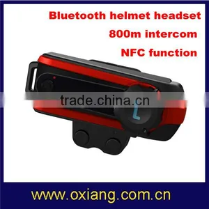 Bluetooth Bicycle Intercom Helmet Headset thumbnail-1