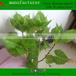 Artificial Pipal Tree Leaves/fake Linden Leaf /artificial Linden Leaves/plastic Pipal Fronds thumbnail-1
