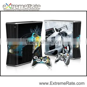 For Xbox 360 Slim Console Controller Vinyl Decal + 2 New Controller Skins For Xbox 360 Controller Skin thumbnail-1