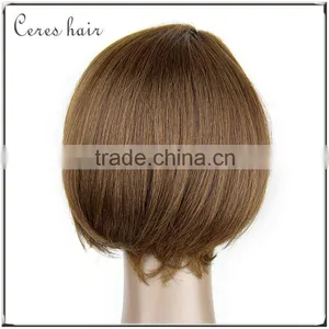 Wholesale Silky Straight Bob Cut Human Hair Short Bob Lace Front Wig thumbnail-3