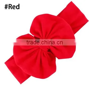 Baby Infant Girls Hair Band Bow Headband Turban Knot Hair Accessories thumbnail-6