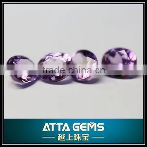 China Amethyst Round Shining Cut Zirconia cz Gems thumbnail-1
