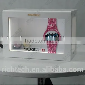 Richtech Acrylic Small Size Transparent Video Showcase thumbnail-3