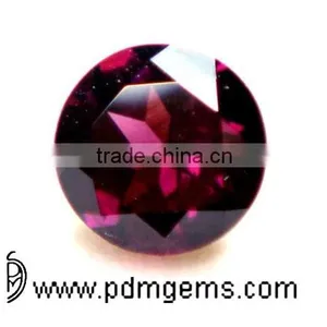 Rhodolite Garnet Round Cut Faceted For Diamond Pendant From Wholesaler thumbnail-1