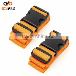 Luckiplus Luggage Straps Suitcase Belt Travel Accessories Luggage Accessory Orange Quality Choice thumbnail-2