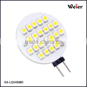 RA>80 CE RoHS 1.2W 24SMD G4 Side Pin 3528 100lm 24V thumbnail-1