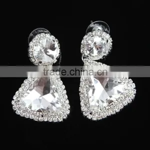 Latest Fashion Hot Sale Bling Fancy Crystal Earrings Wholesale J0784Y thumbnail-5
