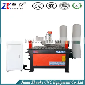 Low Noise High Quality Woodworking CNC Router Machinery ZK-1325 1300*2500MM 3.2KW Water Cooling Spindle Dust Collector thumbnail-1