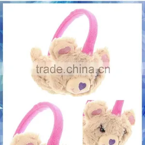 Kids Faux Fur Earmuffs/fashion Cute Earmuffs for Girl/thermal Earmuffs thumbnail-1