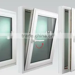 Australia AS2047 Standard Thermal Break Double Glass Aluminum Tilt and Turn Window thumbnail-1