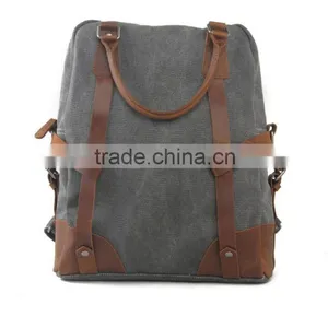 Customized School Backpacks/Reliable Quality Canvas Backpack thumbnail-4