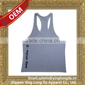 Good Quality Crazy Selling Men's Plain White Tank Tops thumbnail-1
