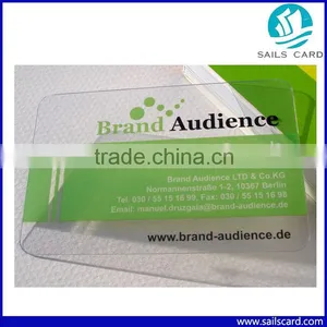 Hot Selling Transparent Plastic Business Cards With Good Price thumbnail-2