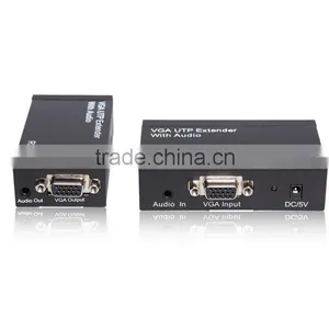 Sound Quality Metal Case VGA Splitter Extender Over UTP Cable up to 300m Support 3D, 1080P thumbnail-3
