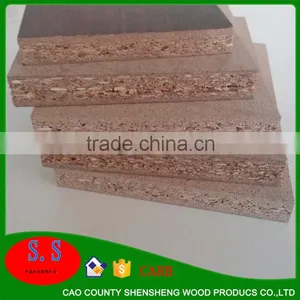 China Market Flakeboard 15mm Thick Color Melamine Waterproof Chipboard for Bright Colored Furniture Desks thumbnail-6