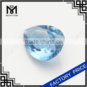 Factory 9x13mm Pear Synthetic Cheap Price Blue Spinel Stones thumbnail-3