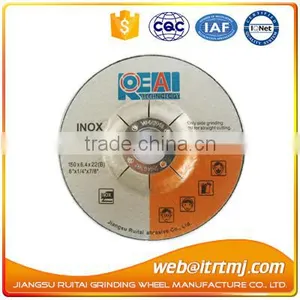 Aluminium Oxide Metal Polishing Grinding Wheels 150x6.4x22mm thumbnail-2