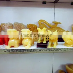 Eye-catching Hot Sale High Quality Chinese Yellow Jade Kylin thumbnail-3