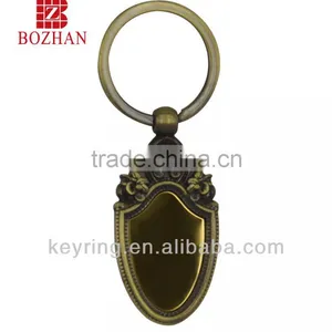Customized Metal Keychain Blank With Nickel Plating, Made of Zinc Alloy, Small Orders Are Accepted thumbnail-1