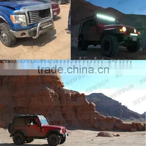 Wholesale 12v Car Led Light Bar for Offroad IP67 CE RoHs Car Curved Led off Road Led Light Bar thumbnail-6