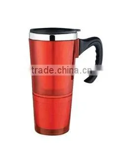450ml Auto Mug With Handle Promotion Travel Mug thumbnail-1