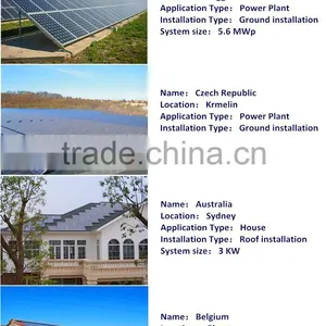 260w Sonnenkollektor With TUV,IEC61215, IEC61730,CEC,CE,IEC,ISO thumbnail-4