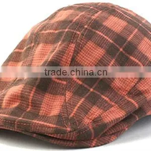 Hot Sell Checked Berets Cap thumbnail-1
