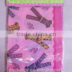 Best Selling Retail Cheap Table Cloth Custom Printed Plastic Table Cloth Made in China Merchandise thumbnail-4